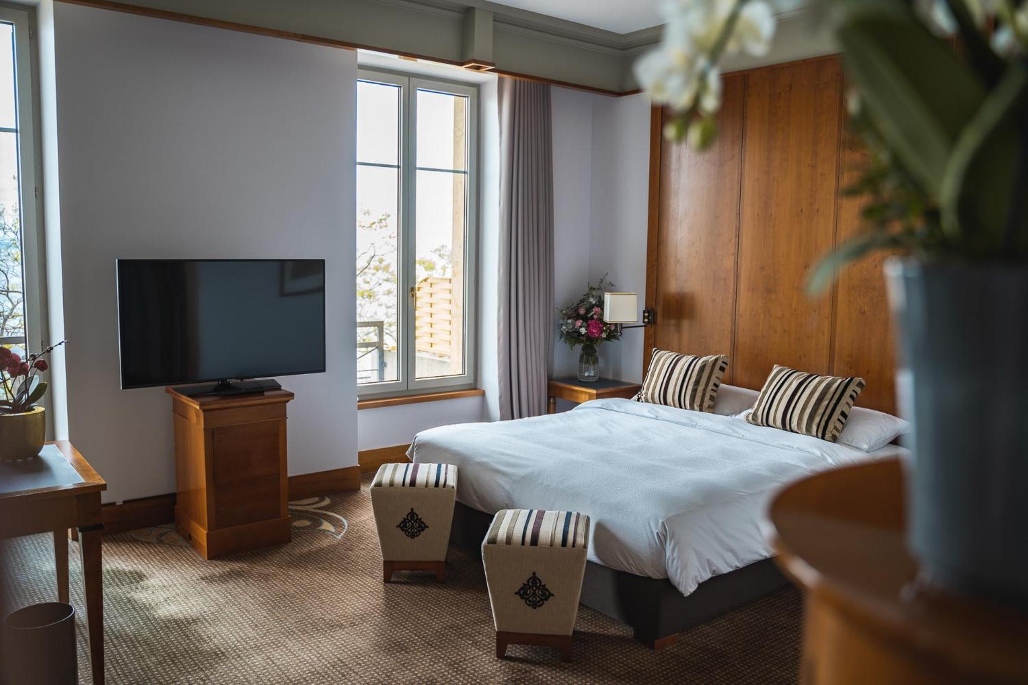 Beau Rivage Hotel Neuchatel Ngoại thất bức ảnh A room at the hotel