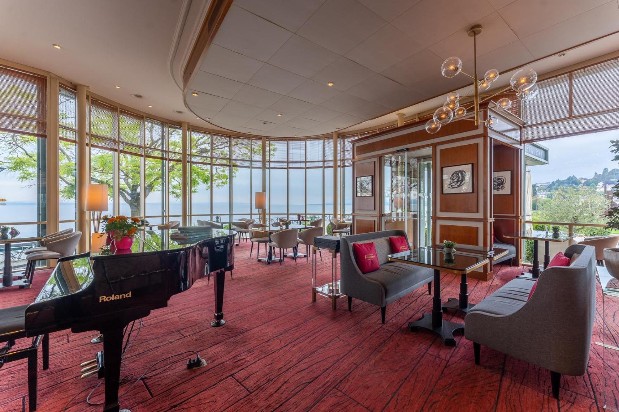 Beau Rivage Hotel Neuchatel Ngoại thất bức ảnh Club Lounge at the hotel
