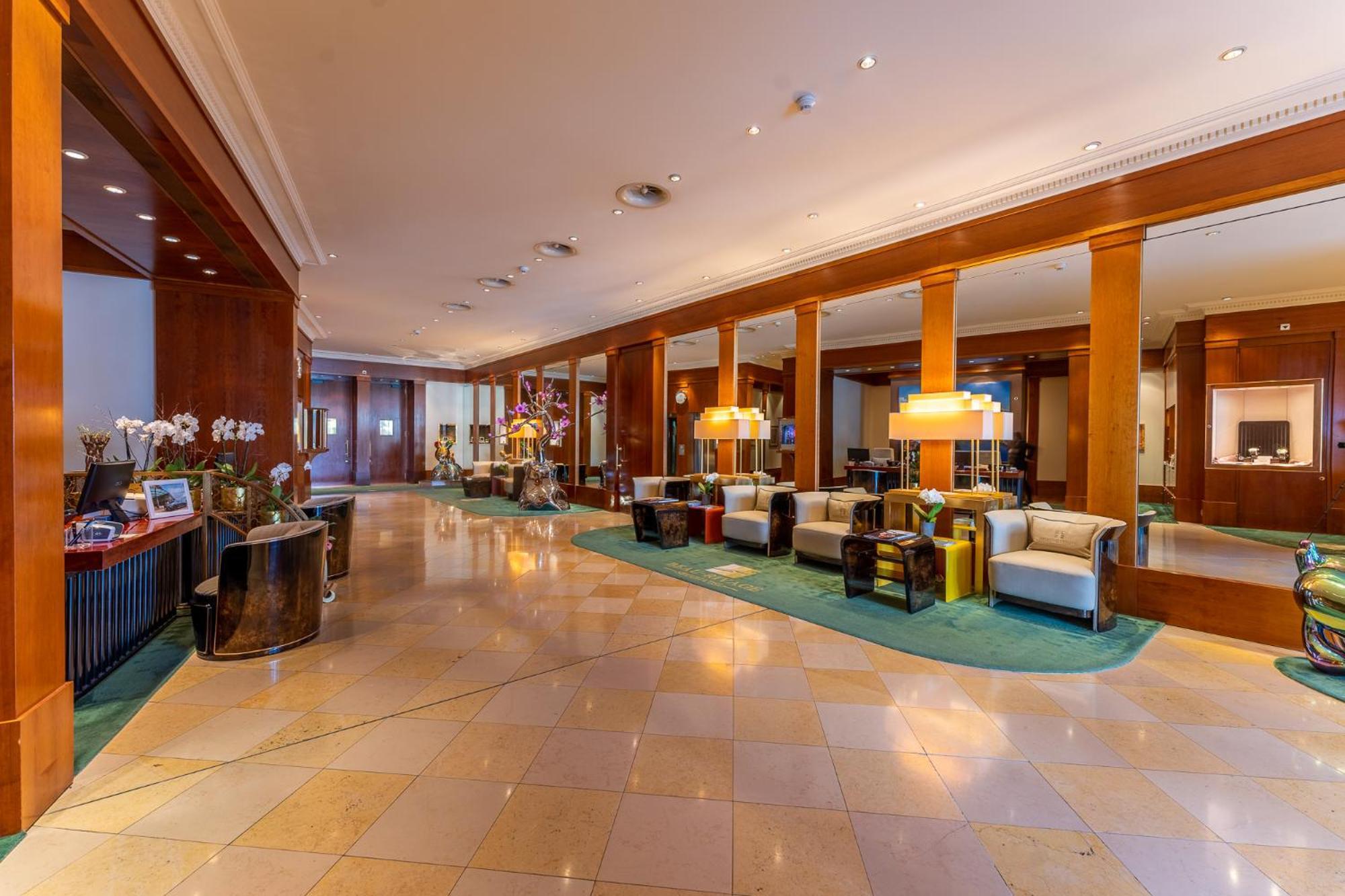 Beau Rivage Hotel Neuchatel Ngoại thất bức ảnh Lobby