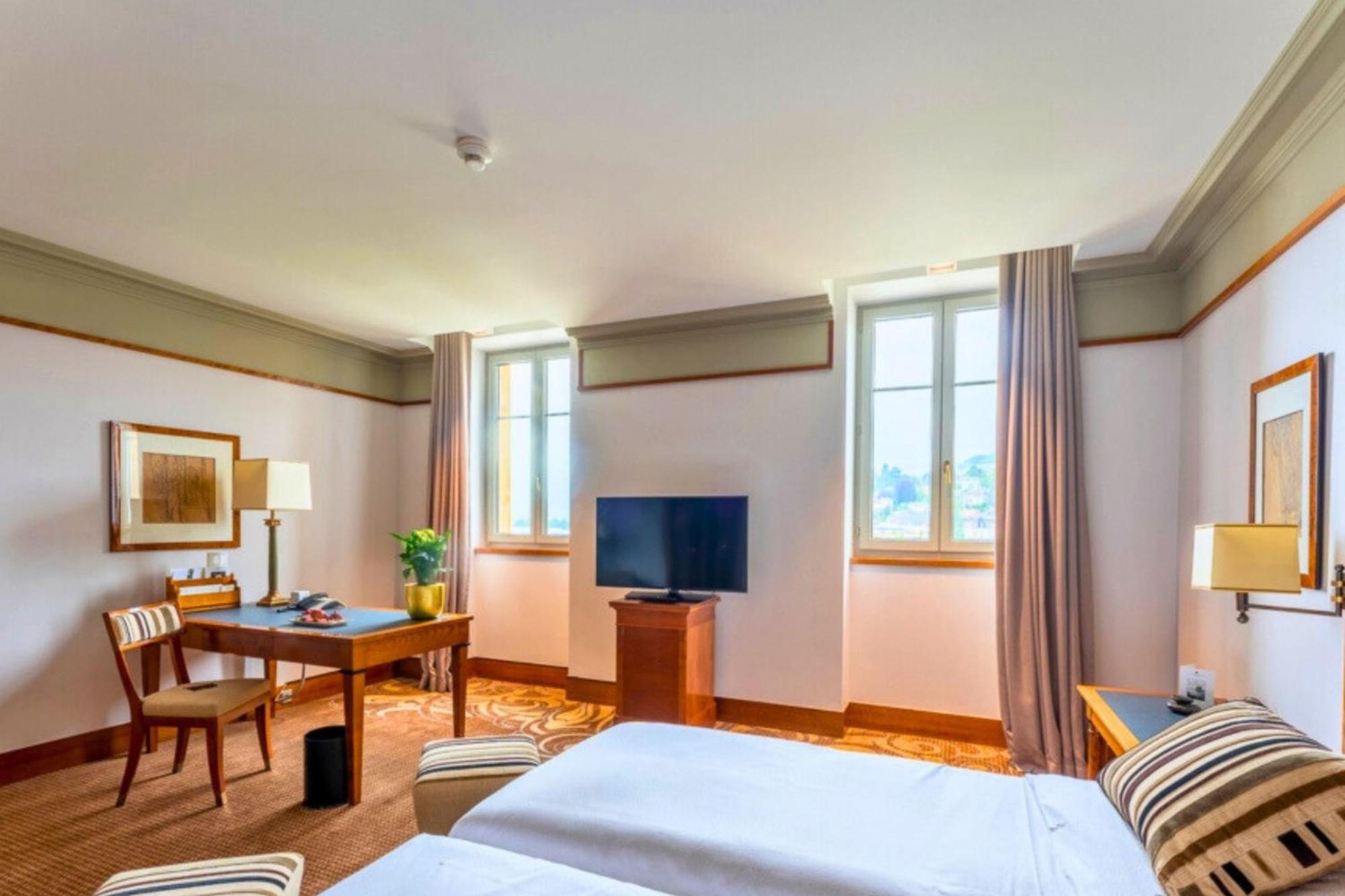 Beau Rivage Hotel Neuchatel Ngoại thất bức ảnh A room at the hotel